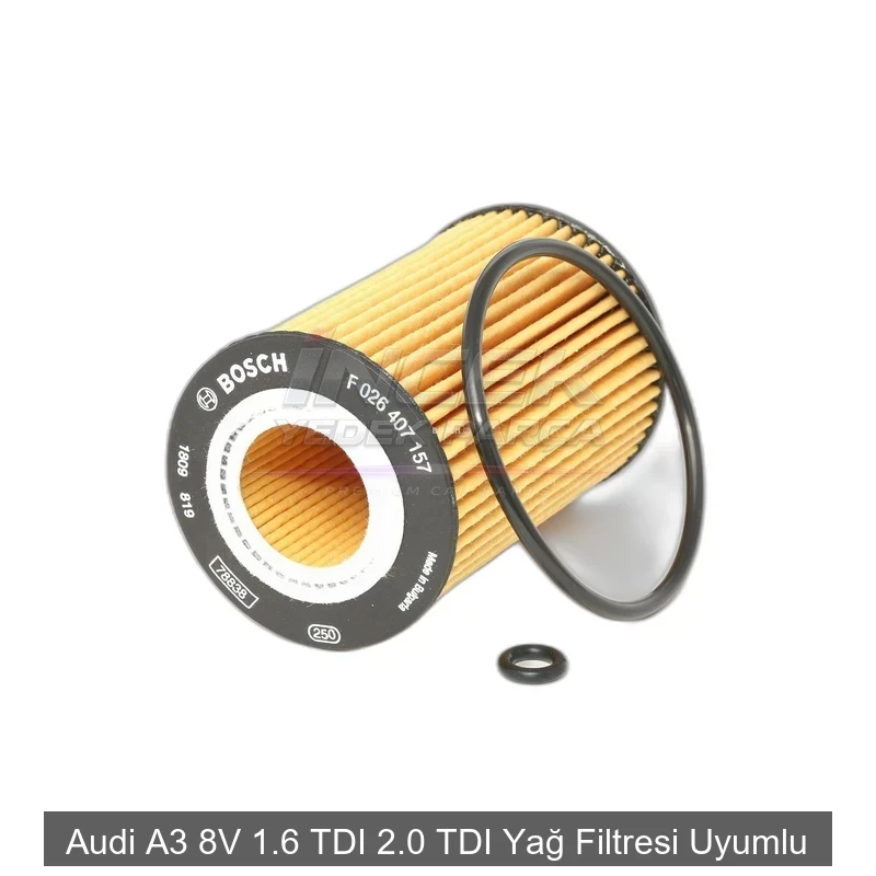 Audi A3 8V 1.6 TDI 2.0 TDI Yağ Filtresi 03N115466
