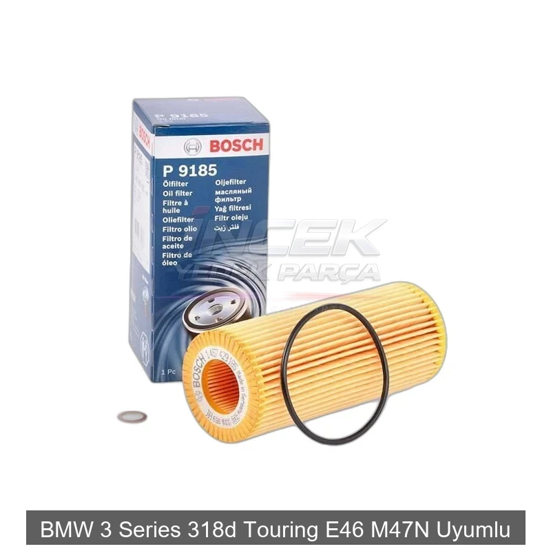 BMW 3 Series 318d Touring E46 M47N Yağ Filtresi 55198675