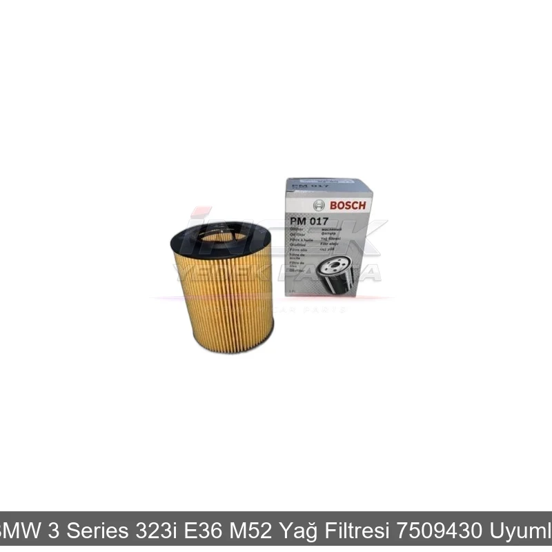 BMW 3 Series 323i E36 M52 Yağ Filtresi 7509430
