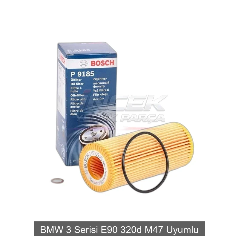BMW 3 Serisi E90 320d M47 Yağ Filtresi 11427787697