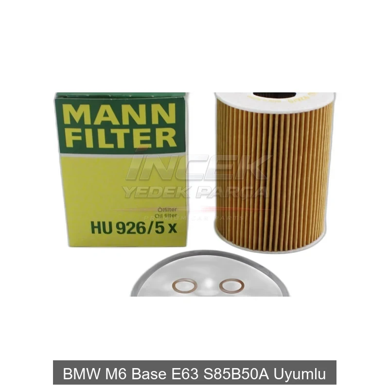BMW M6 Base E63 S85B50A Yağ Filtresi 11427840594