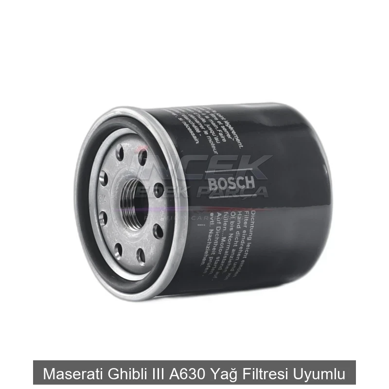 Maserati Ghibli III A630 Yağ Filtresi 4818038