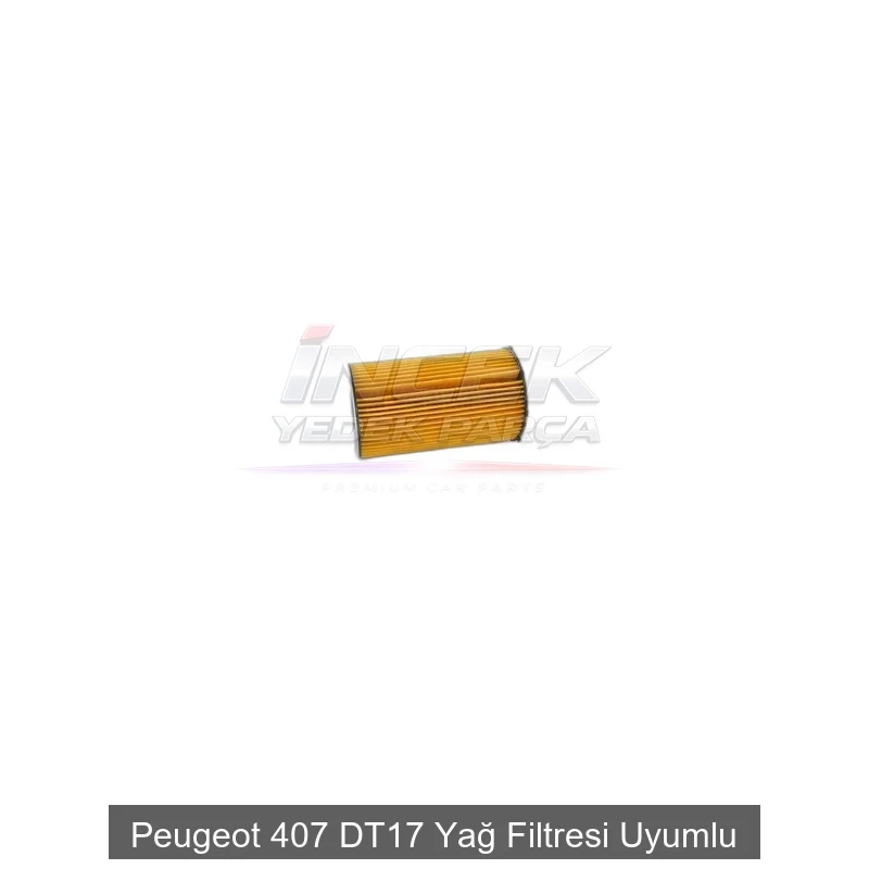 Peugeot 407 DT17 Yağ Filtresi 1109AW
