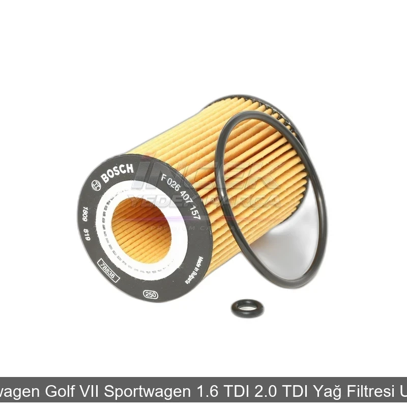 Volkswagen Golf VII Sportwagen 1.6 TDI 2.0 TDI Yağ Filtresi 03N115466