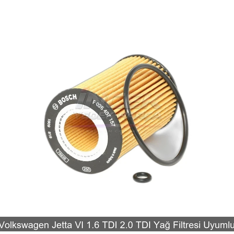 Volkswagen Jetta VI 1.6 TDI 2.0 TDI Yağ Filtresi 65055046002